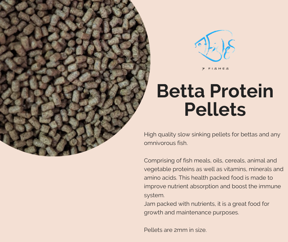 Betta Protein Pellets - Seven Fishes