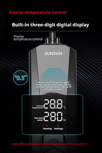Load image into Gallery viewer, Sun Sun Heater with Digital Display

