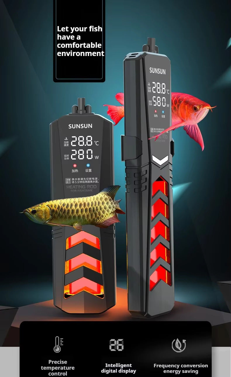 Sun Sun Heater with Digital Display