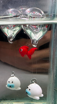 Load image into Gallery viewer, Floating Glass Ornaments
