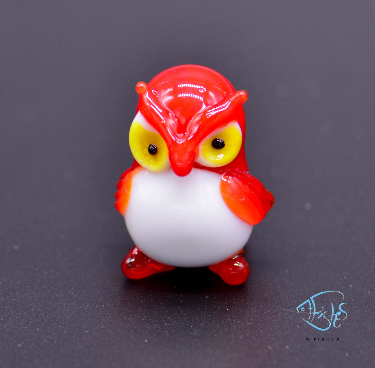 Glass Owl Ornament