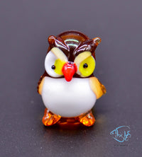 Load image into Gallery viewer, Glass Owl Ornament
