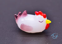 Load image into Gallery viewer, Glass Chicken Ornament
