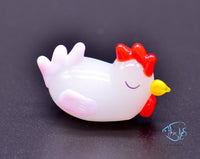 Load image into Gallery viewer, Glass Chicken Ornament
