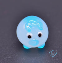 Load image into Gallery viewer, Glass Pig Ornament
