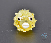 Load image into Gallery viewer, Glass Glowing Puffer Ornament
