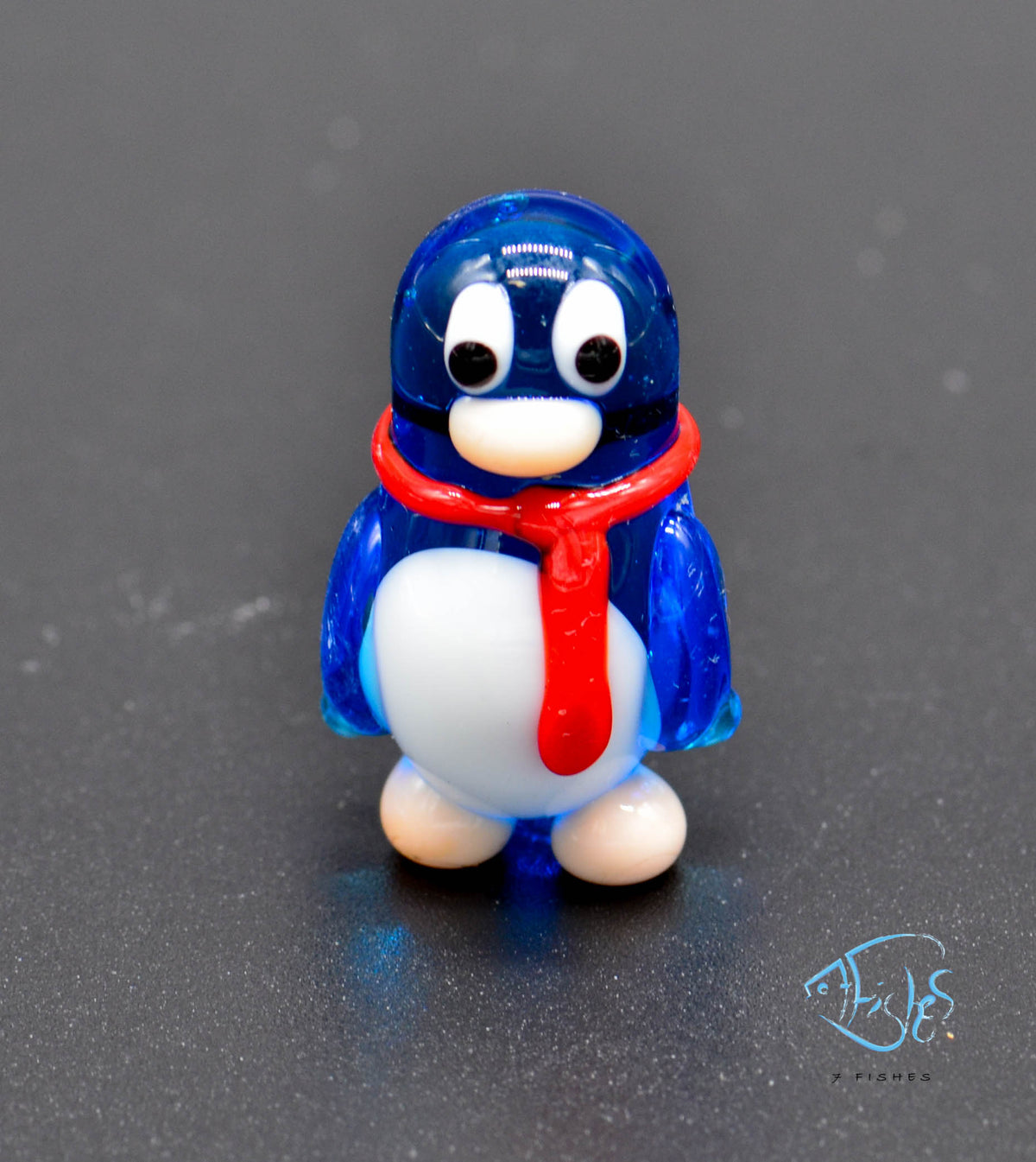 Glass Penguin Ornament