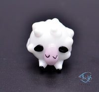Load image into Gallery viewer, Glass Sheep Ornament
