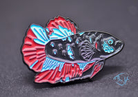 Load image into Gallery viewer, Avatar Betta Enamel Pin
