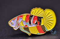 Load image into Gallery viewer, Nemo HMPK Betta Enamel Pin
