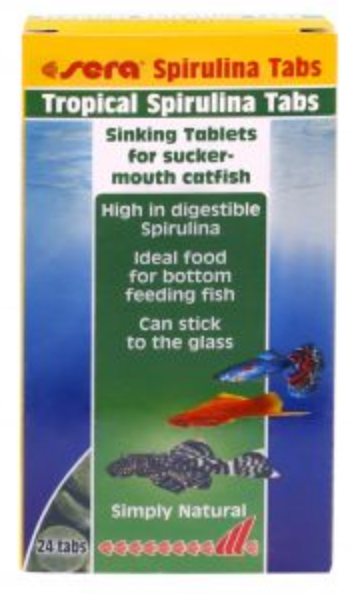 Sera Tropical Spirulina Tablets - Seven Fishes