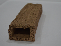 Load image into Gallery viewer, Rectangular Ceramic Pleco Cave - Seven Fishes
