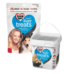 Love Em Beef Liver Treat Seven Fishes