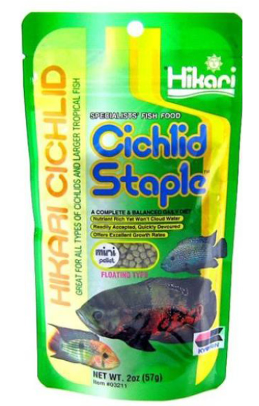 Hikari Cichlid Staple Mini 57g - Seven Fishes